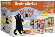 Lucky Lou Karma Dla Kota Broth-Mix-Box Saszetki 12x70g