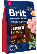 Brit Premium By Nature Adult L Large 3kg