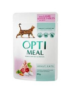 Optimeal Kot Saszetka 85g Jagnięcina Warzywa