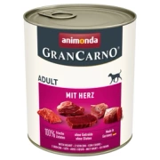 Animonda GranCarno Karma Dla Psa Wieprzowina Serca 800g