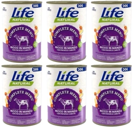 Life Dog Karma Dla Psa Wołowina Ziemniaki Marchew 6x400g