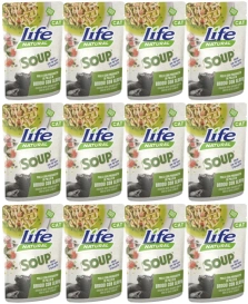 Life Cat Natural Zupa dla Kota Kurczak Szynka Algi 12x60g