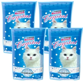 Benek Crystal Silikonowy Żwirek Dla Kota 4x7,6l