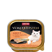 Animonda Kot 100g V.Feinsten Kura, Łosoś , Szpinak Tacka