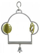 Zolux Huśtawka Dla Ptaków Plastik Zabawki Dzwonek