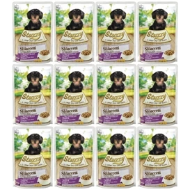 Stuzzy Sfilaccetti Karma Mokra dla Psa Cielęcina 12x100g