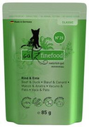 Catz Finefood Classic N23 Karma dla Kota Wołowina Kaczka 85g
