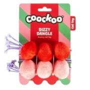 Coockoo Pluszowa Zabawka Dla Kota Piłeczki Róż 60cm