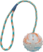 Trixie Piłka Gumowa Dla Psa Na Sznurku 30cm