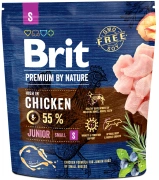 Brit Premium By Nature Junior S Small 1kg