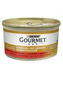 Gourmet Gold 85g Puszka Wół+Kura Gril