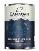 Canagan Mokra Karma dla Psa Puszka 400g Łosoś Śledź