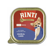 Rinti 100g Mini Kurczak Gęś Mokra Karma dla Psa