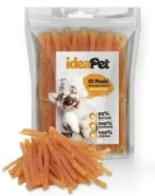 IdeaPet Przysmak dla Psa Miękkie Paski z Kurczaka 500g