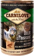 Carnilove Dog Wild Meat Duck & Pheasant Adult - kaczka i bażant puszka 400g