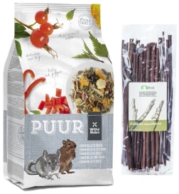 Witte Molen Karma Dla Szynszyli Koszatniczki 500g + TIVO Gałązki 100g