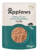 Applaws saszetka dla kota tuńczyk z makrelą w galaretce 70g