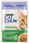 Purina Cat Chow Mokra Karma Dla Kota Sterilised Jagnię 85g