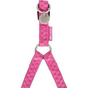 Zolux Szelki Mac Leather 15mm Fuksja