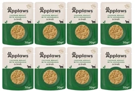 Applaws Karma dla Kota Kurczak Szparagi 8x70g
