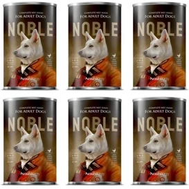 NOBLE Mokra Karma dla Psa Drób Sos 6x415g