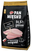 Pan Mięsko Karma Sucha Dla Psa Indyk Bażant Chrupki S 3kg