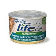 Life Cat Tuńczyk Ryby Oceaniczne Karma dla Kota Puszka 150g