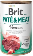 Brit Pate & Meat Dog Venison puszka 400g