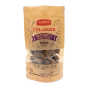 4Dogs Przysmak Dla Psa Kluski Indyk Poroże 100g