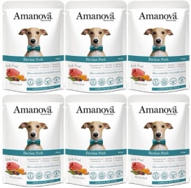 Amanova Mokra Karma Dla Psa Wieprzowina Iberyjska 6x100g