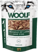 Woolf Przysmak Pies Lamb & COD Triangle, Trójkąciki Cielęcina Dorsz, 100g