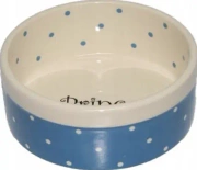 Yarro Miska Ceramiczna Dla Psa Prince Niebieska 13x5,5cm