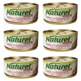 Life Cat Naturel Karma dla Kota Tuńczyk Krewetki 6x70g