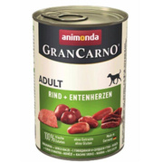 Animonda GranCarno Adult Rind Entenherzen Wołowina + Serca kacze puszka 400g