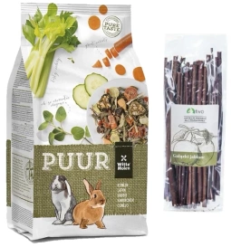 Witte Molen Karma Dla Królika Mini 600g + TIVO Gałązki Jabłoni 100g