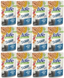 Life Cat Natural Zupa dla Kota Łosoś Tuńczyk 12x60g