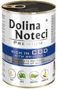 Dolina Noteci Premium Pies Dorsz i brokuły puszka 400g