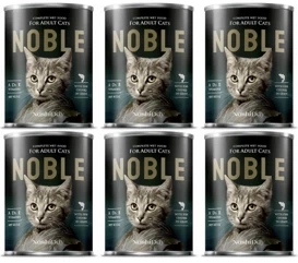 NOBLE Mokra Karma dla Kota Ryba w Sosie 6x415g