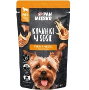 Pan Mięsko Mokra Karma Dla Psa Indyk Kaczka Sos 150g