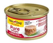 Gimdog 85g Pure Delight Tuńczyk Wołowina Karma dla Psa