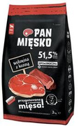 Pan Mięsko Karma Dla Psa Wołowina Kozina Chrupki M 3kg