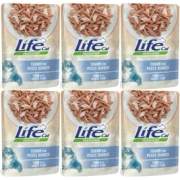 Life Cat Mokra Karma dla Kota Tuńczyk Biała Ryba 6x70g