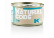 Natural Code Kot 85g Kitten Tuńczyk