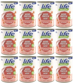 Life Dog Monoprotein Mokra Karma dla Psa Łosoś 12x400g