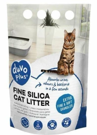 Duvo+ Silikonowy Żwirek Dla Kota Compact Silica White 5l