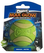 Chuckit! Zabawka Dla Psa Max Glow Ultra Squeaker Ball M