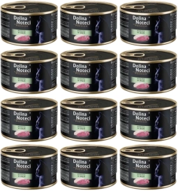Dolina Noteci Premium Mokra Karma Dla Kota Gęś 12x185g