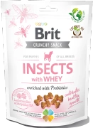 Brit Crunchy Snack Insects 200g, przysmak dla szczeniąt