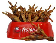 Vector-Food Przysmak Dla Psa Stopki Kurze Suszone 1kg