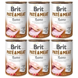 Brit Karma Mokra Dla Psa Królik 6x400g